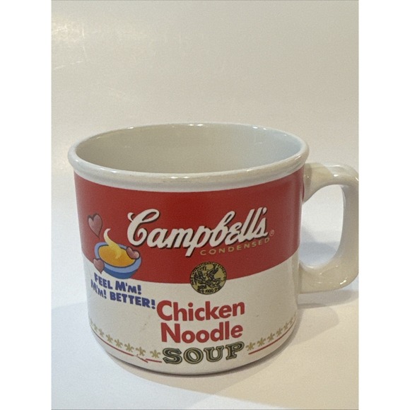1997 VINTAGE CAMPBELL'S CHICKEN NOODLE SOUP MUG BY *WESTWOOD - Picture 2 of 5